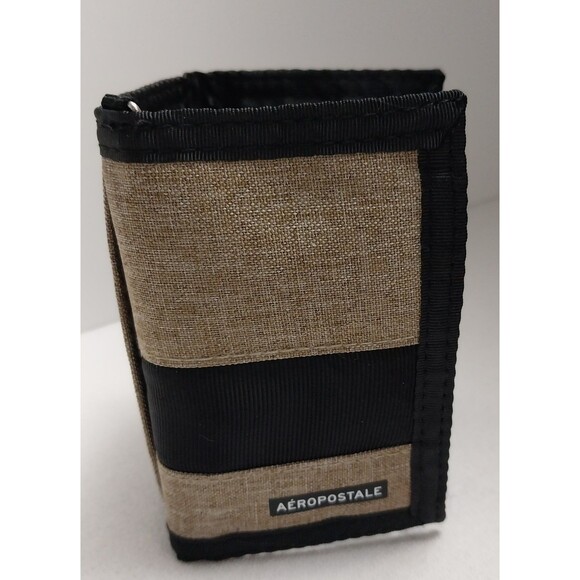AEROPOSTALE Tri-Fold Wallet Billfold Beige - Picture 16 of 16